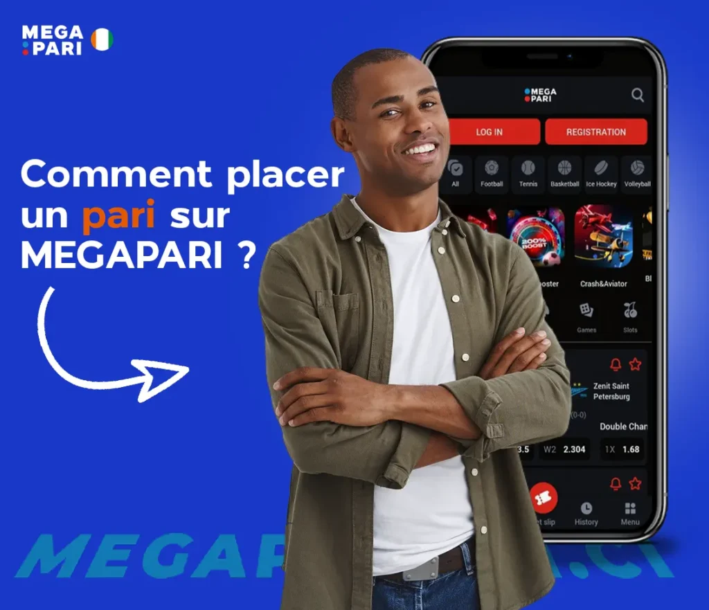 Comment placer des paris sur Megapari ?