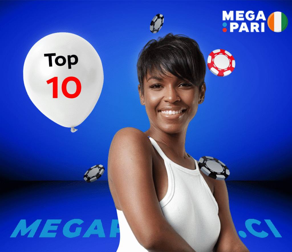 Top 10 des meilleurs jeux de casinos disponibles sur Megapari CI